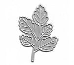 Gorgeous Dainty Leaf Metal Cutting Die, 4 cm x 5.5 cm/1.88 in x 2.16 in