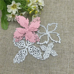 Spectacular Christmas Flower Metal Cutting Die, 10.3 cm x 11.4 cm/4.05 in x 4.48 in