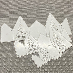 Magnificent Christmas Star/Flower Decoration Metal Cutting Dies, Size on Photo (please order items separately)