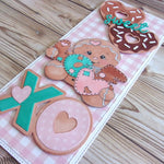 Fabulous Heart/Doughnut Metal Cutting Die, 5 cm x 5.5 cm/1.96 in x 2.16 in