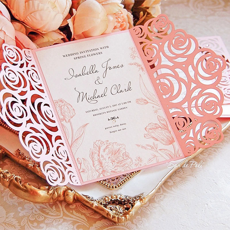 Gorgeous Invitation Metal Cutting Dies, Size on Photos, Variety of Designs (Please Select Items Separately As Required)