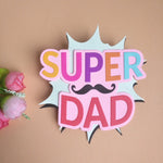 Fabulous Super Dad Metal Cutting Die, 10.2 cm x 20.5 cm/4.01 in x 8.07 in