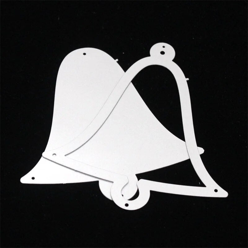 Gorgeous Christmas Bell Metal Cutting Die, 10.3 cm x 11.4 cm/4 in x 4.48 in