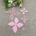 Spectacular Christmas Flower Metal Cutting Die, 10.3 cm x 11.4 cm/4.05 in x 4.48 in