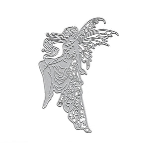 Exquisite Fairy Metal Cutting Die, 9.2 cm x 14.6 cm/3.62 in x 5.74 in