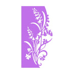 Elegant Lily of the Valley Flowers Metal Cutting Die, Size on Photo