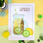 Versatile and Cute Sweetie Jar Metal Cutting Die, Size on Photo