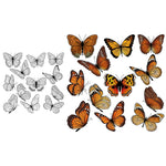 Magnificent and Versatile Butterflies Transparent Stamps