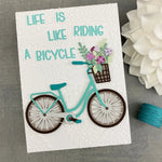 Quaint Bicycle Metal Cutting Die, 12.1 cm x 11.7 cm