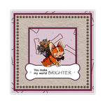 Funny Animals Forever Grateful Transparent Stamps, Dies, Stamp and Die Set (please order items separately)