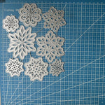 Perfect Snowflakes Metal Cutting Dies, Size on Photo