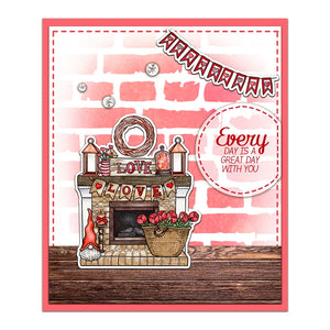 Lovely Valentine at Home Transparent Stamp