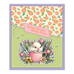 Delightful Bunnies in Cups Transparent Stamps