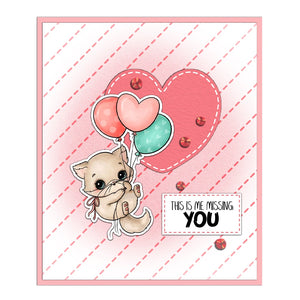 Adorable Love You Forever And Ever With Cute Animals Transparent Stamps