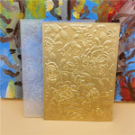 Stunning Floral 3D-Style Embossing Folder, 17.8 cm x 12.6 cm/7.00 in x 4.96 in