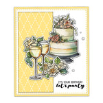 Gorgeous Time to Celebrate Transparent Stamps