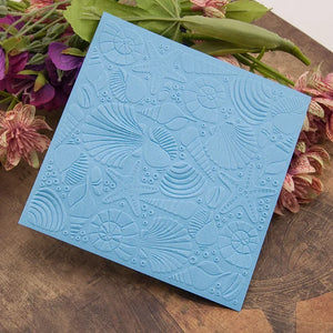 Beautiful Versatile Embossing Folders, 15 cm x 15 cm, Various Designs