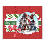 Cosy Home at Christmas Transparent Stamps, Stamp and Die Set (please order items separately)