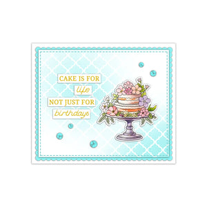 Beautiful Time for Cake Transparent Stamps