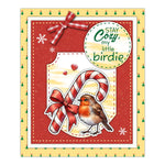 Beautiful Robin's Christmas Countdown Transparent Stamps, Dies, Stamp and Die Set (please order items separately)