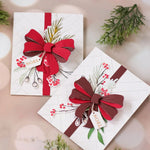 Gorgeous Christmas Bows Metal Cutting Dies, Size on Photo