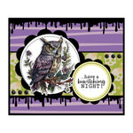 Halloween Magic Crystal Ball/Owl Transparent Stamps, Stamp and Die Set (please order items separately)