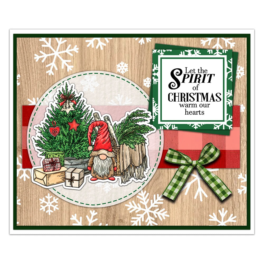 Sweet Winter Christmas Home Transparent Stamps/Dies (please order items separately)