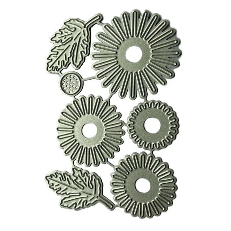 Spectacular 3D-Style Flower Metal Cutting Die, 9.8 cm x 6.7 cm/3.85 in x 2.63 in