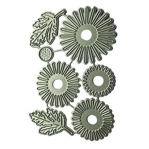 Spectacular 3D-Style Flower Metal Cutting Die, 9.8 cm x 6.7 cm/3.85 in x 2.63 in