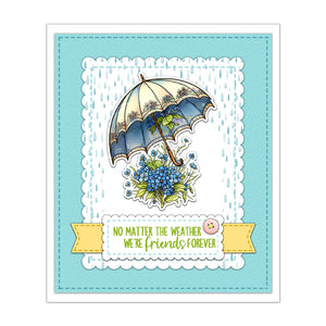 Gorgeous Spring in the Rain Transparent Stamps