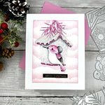 Gorgeous Hummingbird Metal Cutting Die, Size on Photo