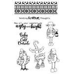 Stay Warm and Cosy Transparent Stamps, Stamp and Die Set (please order items separately)