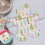 Cute Gingerbread Man Baking Time Metal Cutting Die, Size on Photo