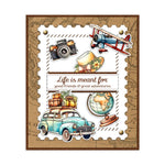 Cute Time for Holidays Transparent Stamps