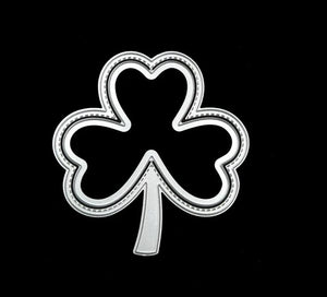 Lovely Versatile Shamrock/Clover Metal Cutting Die, 3 cm x 9 cm/1.18 in x 3.54 in