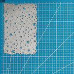 Versatile Starry Background Metal Cutting Die, Size on Photo