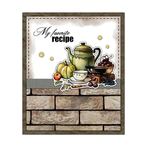 Gorgeous Home Cooking Time Transparent Stamps