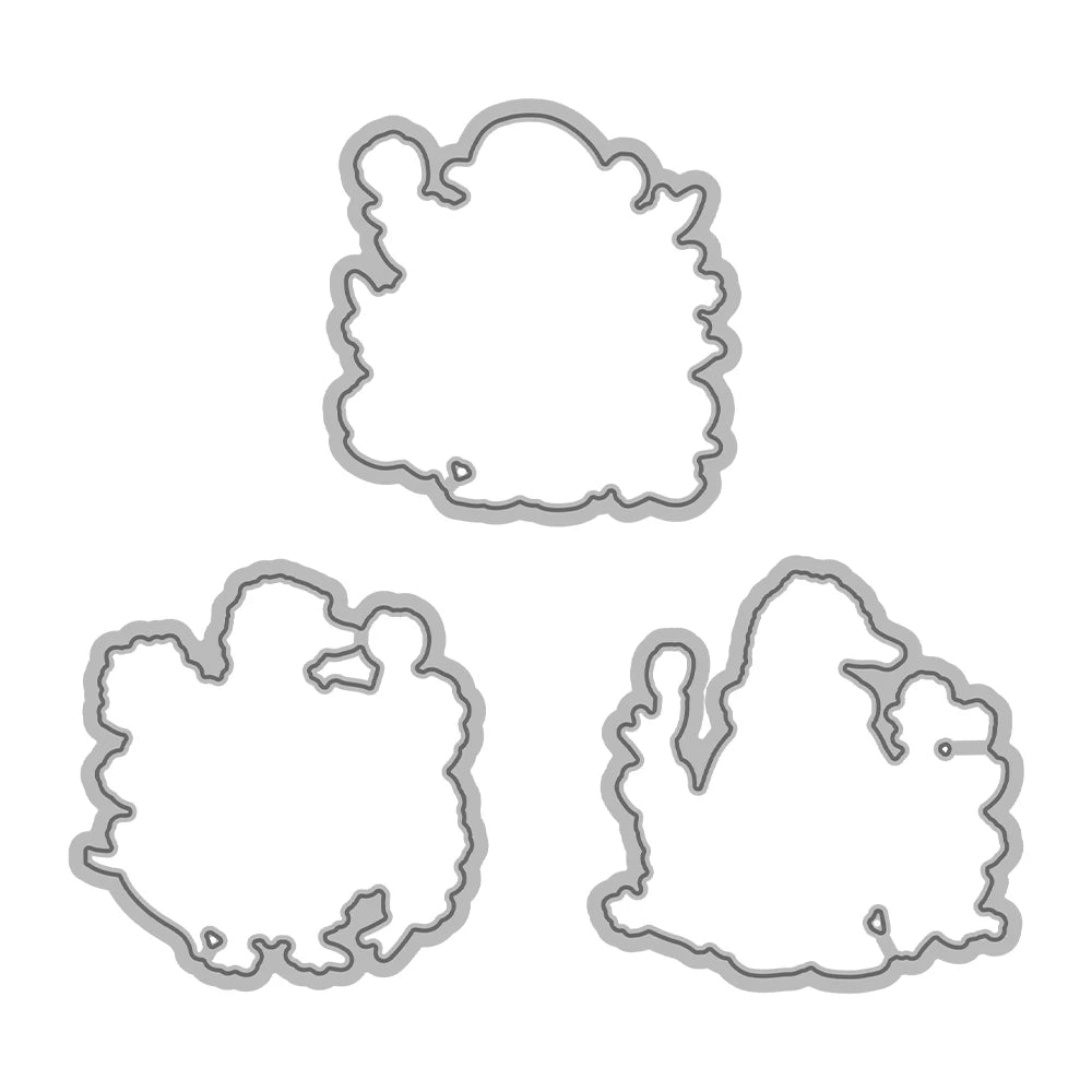 Adorable Duckies in Jackets Transparent Stamps, Dies, Stamp and Die Set (please order items separately)