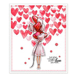 Ladies in Love  Transparent Stamps, Stamp and Die Set (please order items separately)