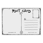 Versatile Large Post Card Transparent Stamp, 14.9 cm x 21 cm/5.9 inch x 8.3 inch