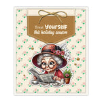 Comical Ladies On Holiday Transparent Stamps, Dies, Stamp and Die Set (please order items separately)