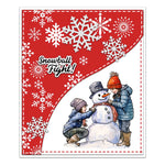 Cute Fun in the Snow Transparent Stamps