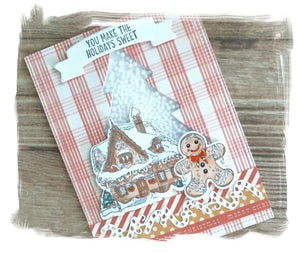 Gorgeous Time For Christmas Sweets Transparent Stamps/Dies,  (please order items separately)