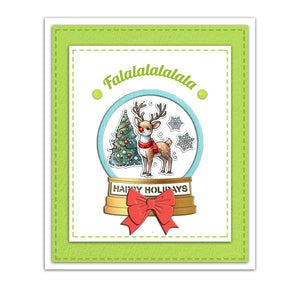 'Tis The Christmas Season Transparent Stamps, Dies, Stamp and Die Set (please order items separately)