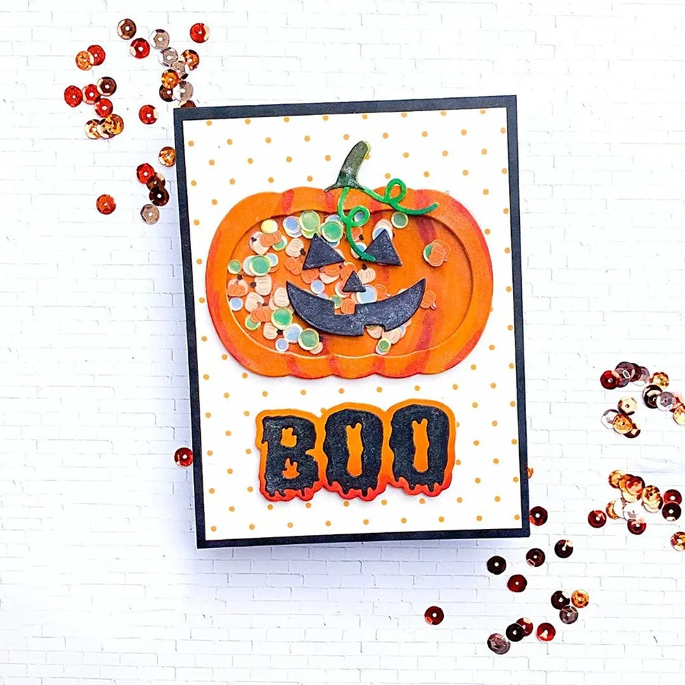 Versatile Variety of Halloween Metal Cutting Dies, Size on Photos (please select design as required)