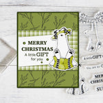 Surprise Christmas Gift Transparent Stamps, Stamp and Die Set (please order items separately)