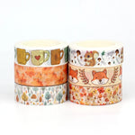 Delightful Selection of Washi Tapes, Various Designs (please select design as required), 1 Piece, 10m