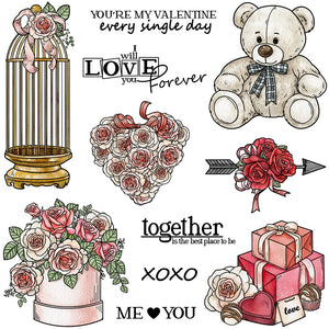 Sweet Valentine Forever Transparent Stamps