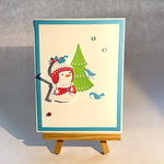 Beautiful Christmas Tree Selection Metal Cutting Dies, Size on Photo