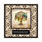 Beautiful Vintage-Style Lamp Transparent Stamps, Stamp and Die Set (please order items separately)